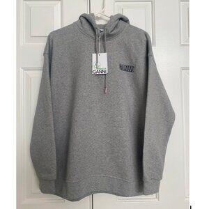 Gray Ganni Hoodie - brand new